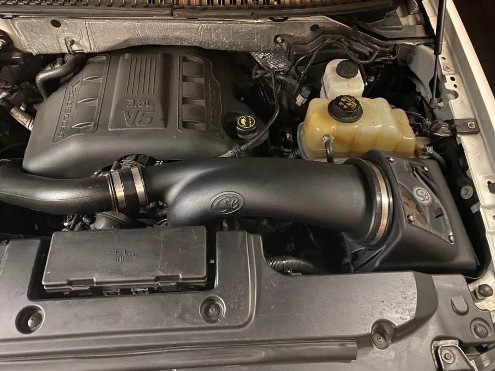 15-17 Ford Expedition / Lincoln Navigator S&B 75-5130 Cold Air Intake - Ecoboost Cotton Cleanable Red