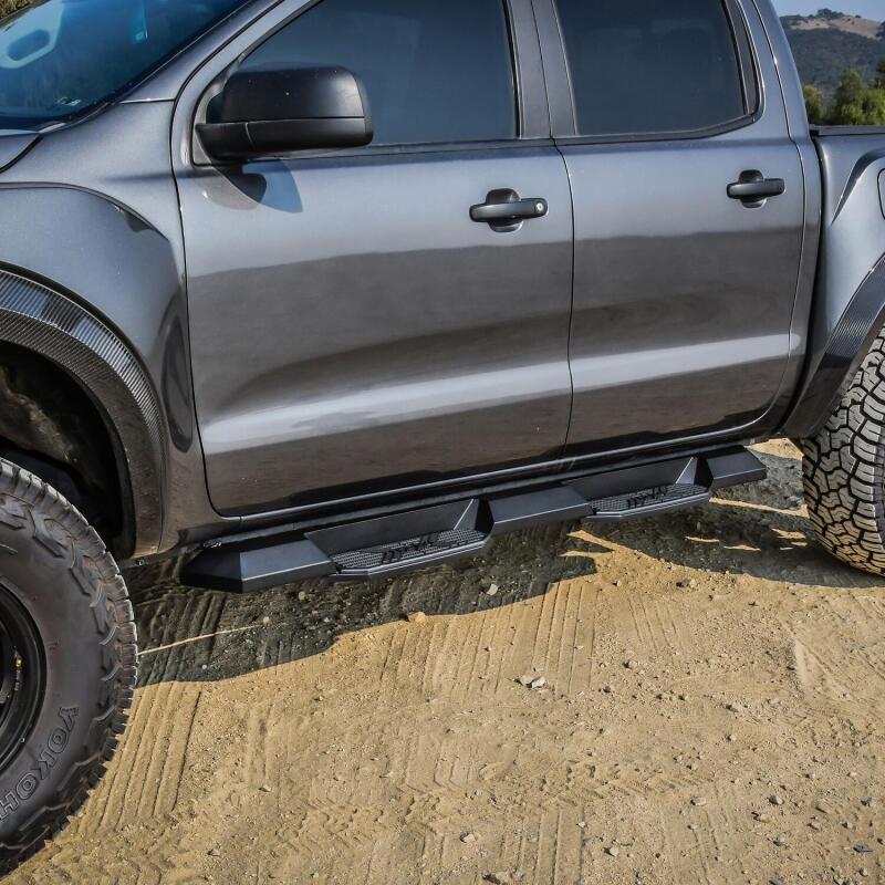 19-25 Ford Ranger SuperCrew Westin 56-24155 HDX Xtreme Nerf Step Bars - Textured Black