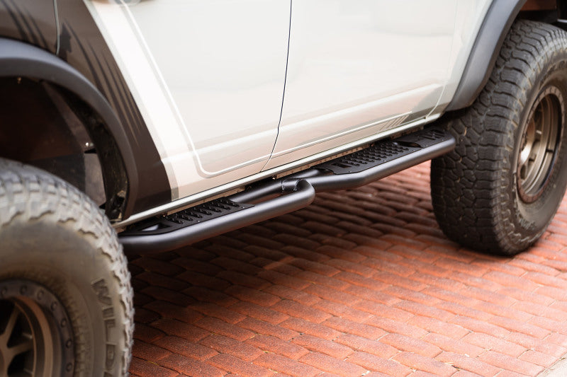 21-23 Ford Bronco 4 Door DV8 Offroad SRBR-02 OE Plus Series Side Steps