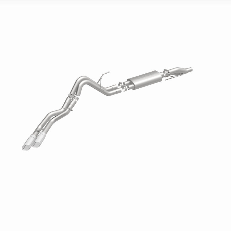 11-14 Ford F-150 V6 3.7L / V8 5.0L & 6.2L MagnaFlow 15461 Catback Exhaust Dual Same Side Exit w/ 3.5in SS Tips