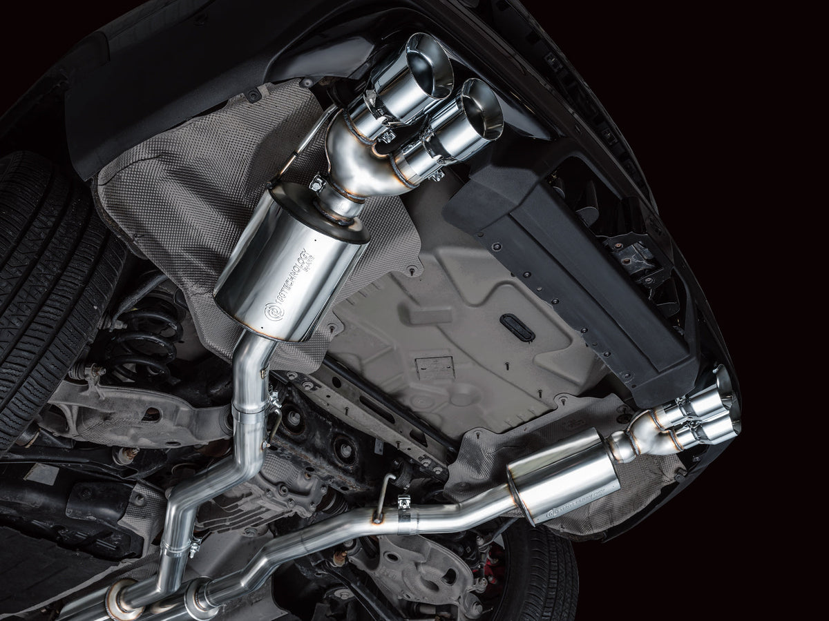 20-24 Ford Explorer ST V6 3.0L AWE Tuning 3015-42625 Touring Edition Exhaust w/ Chrome Silver Tips