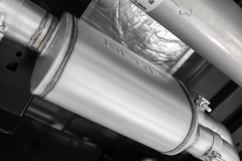 21-25 Ford F-150 2.7L & 3.5L EcoBoost / 5.0L MBRP S5217BLK Dual Side Exit Cat Back Exhaust Kit