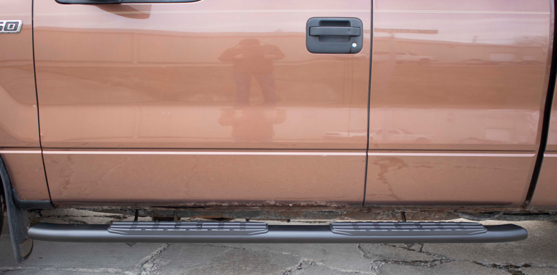 09-14 Ford F-150 - Extended Super Cab Fishbone Offroad FB21377 Oval Side Steps