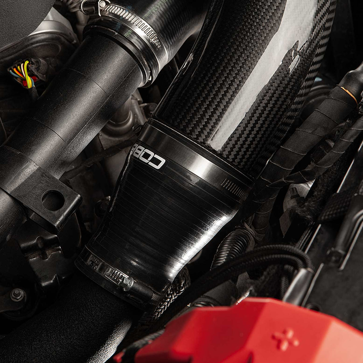 21-26 Ford F-150 / Raptor COBB Redline Carbon Fiber Turbo Inlets