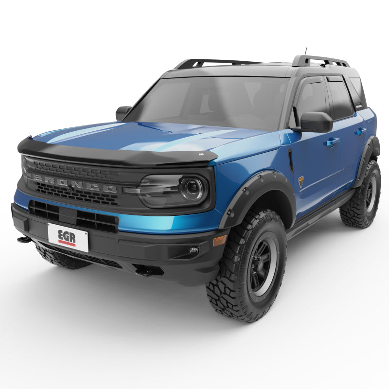 21-24 Ford Bronco Sport EGR 573561 In-Channel Window Visors - Dark Smoked