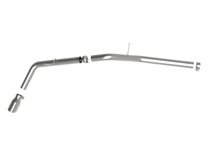 19-23 Ford Ranger 2.3L Ecoboost aFe 49-43114-P Apollo GT Series 3in 409 Stainless Steel Axle Back Exhaust System-Polished