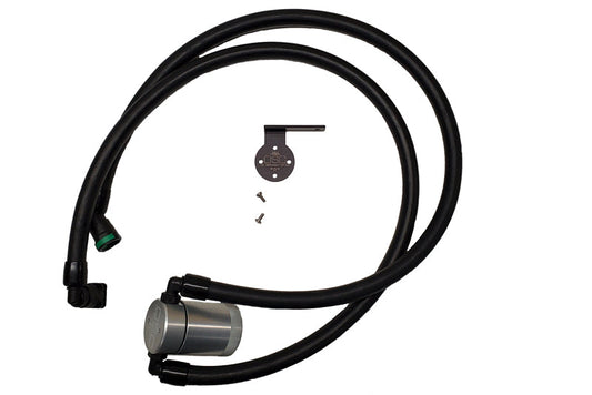 21-26 Ford F-150 V6 3.5L Powerboost / Expedition 3.5L Ecoboost J&L 3028P-C Passenger Side Oil Separator 3.0 - Clear Anodized