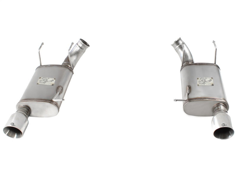 11-14 Ford Mustang GT 5.0L V8 AFE 49-43052-P MACH Force-Xp 3in 409 SS Axle-Back Exhaust System w/ Polished Tips