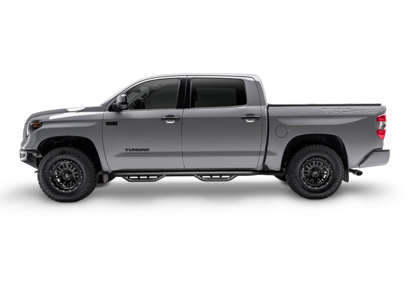 15-22 Ford F-150 N-Fab HPF1585CC-TX 3in Podium LG Round Side Steps - Textured Black