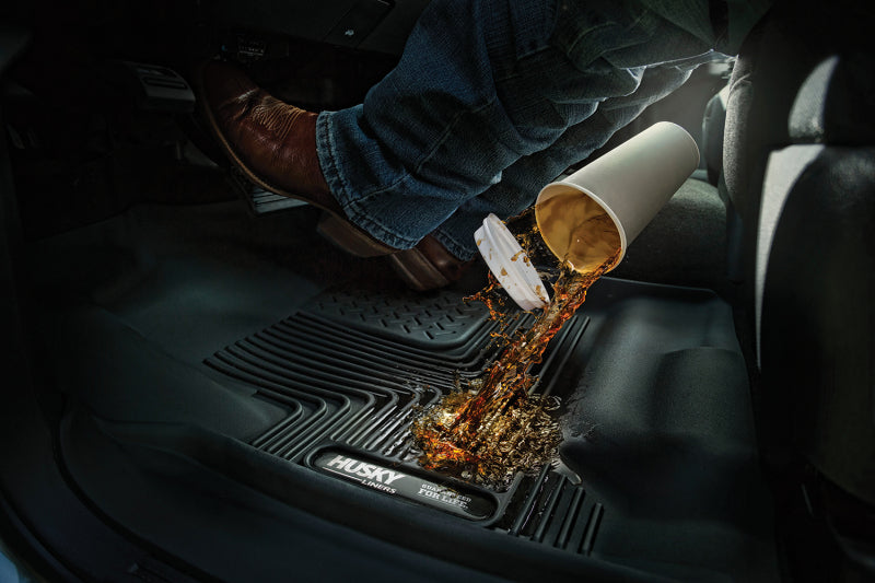 09-14 Ford F-150 Husky Liners 53311 Precision-Fit X-Act Contour Black Floor Liners