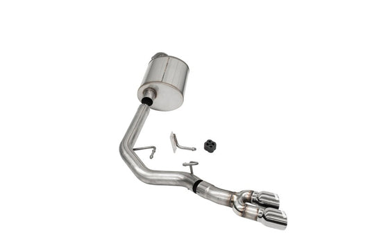 21-23 Ford F-150 V8 5.0L Corsa 21153 Regular Cab/8in Bed Sport Cat-Back Front of Tire Exit-Polished