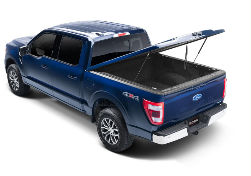 21-24 Ford F-150 Ext/Crew Cab UnderCover UC2218L-AZ 6.5ft Elite LX Bed Cover -Star White Tricoat