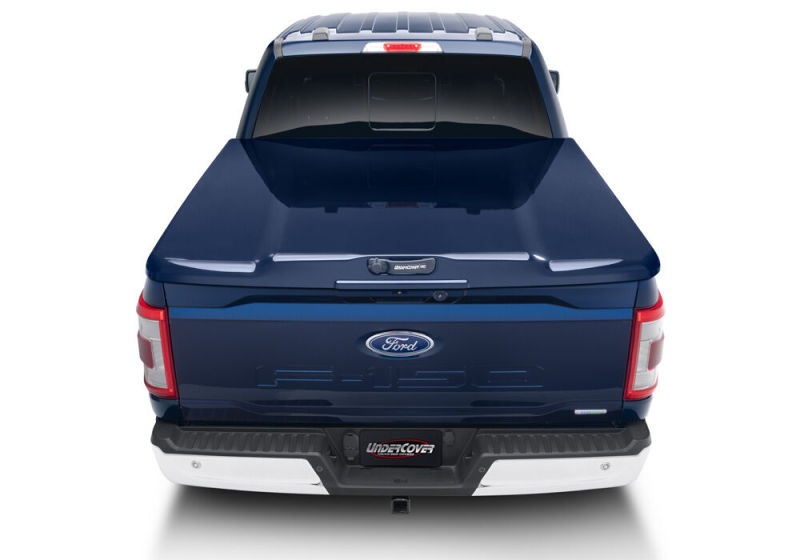 21-24 Ford F-150 Ext/Crew Cab UnderCover UC2218L-E7 6.5ft Elite LX Bed Cover -Velocity Blue