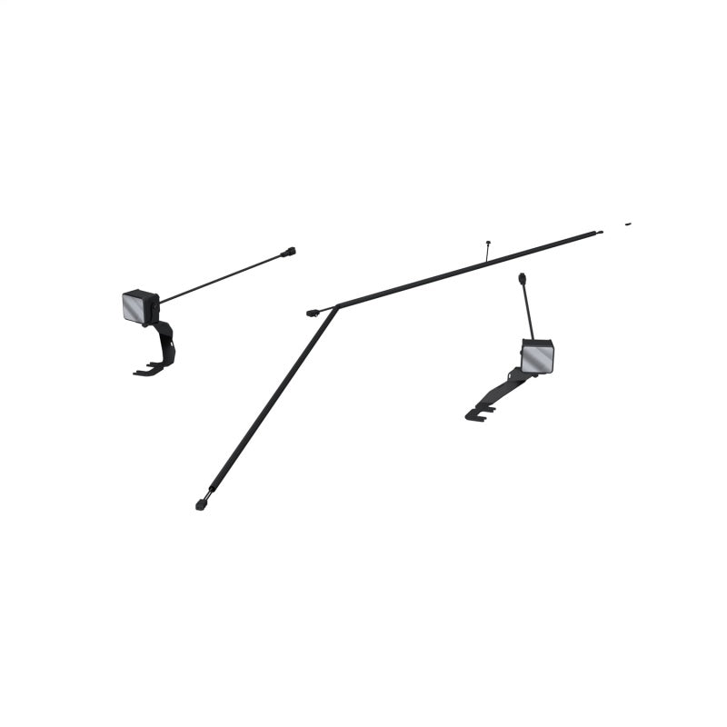 24-26 Ford Ranger Raptor MBRP SL5270-02S Ditch Light Kit Spot Beam Upfitter Switch Models Only