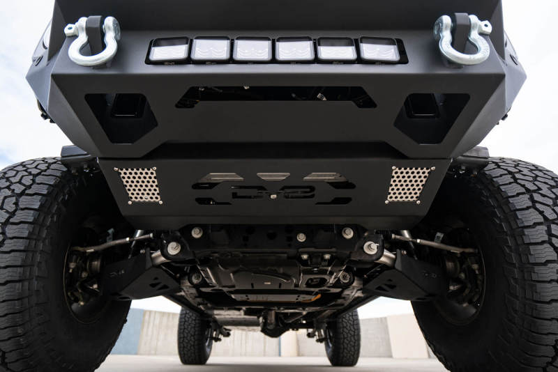 21-23 Ford Bronco DV8 Offroad SPBR-01 Steel Front Skid Plate