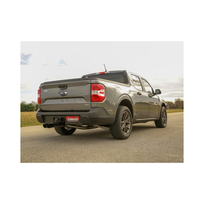 22-24 Ford Maverick 2.0L V6 Flowmaster 818153 American Thunder Cat-Back Exhaust System
