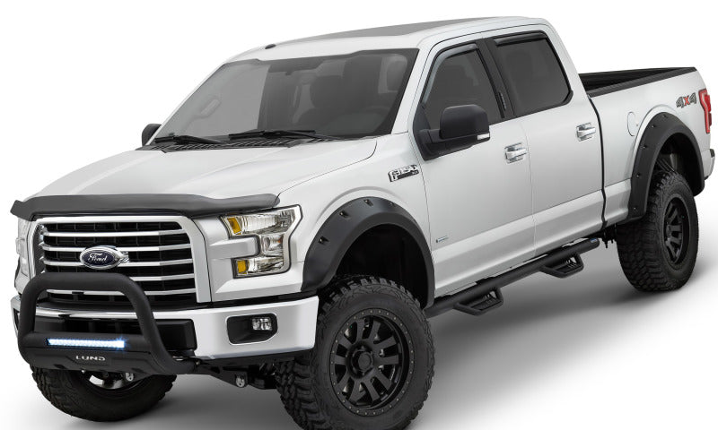 15-23 Ford F-150 / 17-23 Raptor Lund 34641414 Terrain HX Step Nerf Bars - Black