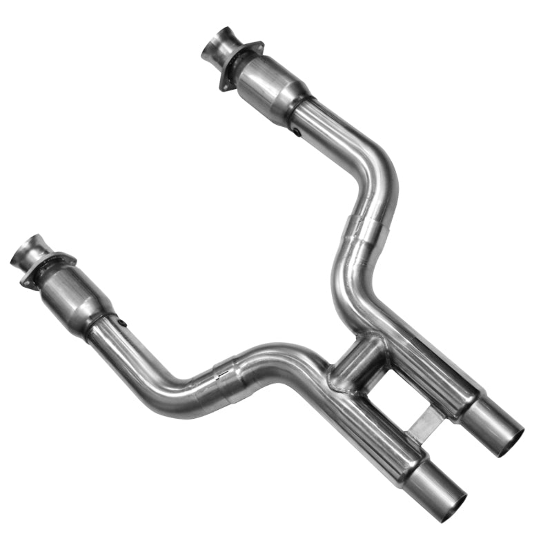11-14 Ford Mustang GT 5.0L Kooks 11413600 3" x 2-3/4"(OEM) SS GREEN Catted H-Pipe