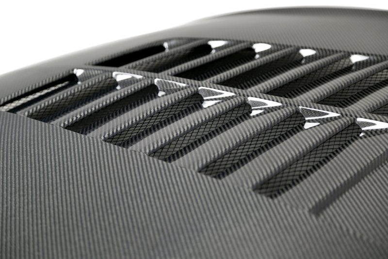 18-23 Ford Mustang Anderson Composites AC-HD18FDMU-GT5-DS Double Sided Type-GT5 Carbon Fiber Hood