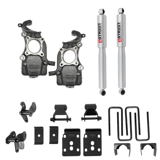 21-25 Ford F-150 Belltech 1052SP 2WD Lowering Kit w/ Street Performance Shocks