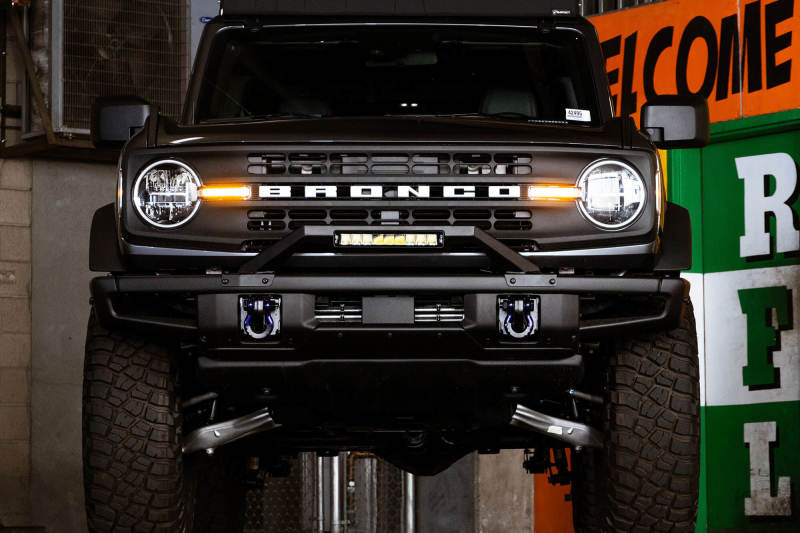 21-26 Ford Bronco DV8 Offroad LBBR-04 Factory Modular Front Bumper Bull Bar