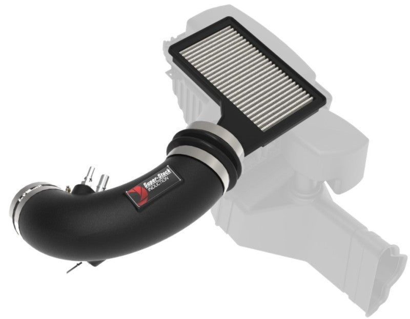 15-17 Ford Mustang GT 5.0L V8 AFE 55-10004D Super Stock Induction Systemw/ Pro DRY S Filter Media