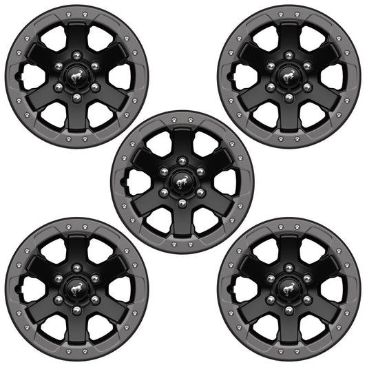 21-23 Ford Bronco L4 Ecoboost Ford Racing M-1007K-DC1785A Wildtrak Bead Lock Capable Wheel Kit