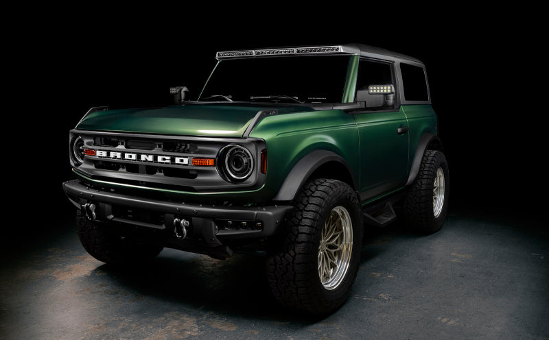 2021-2025 Ford Bronco Oracle 5888-023-MF Integrated Windshield Roof LED Light Bar System - Carbonized Grey