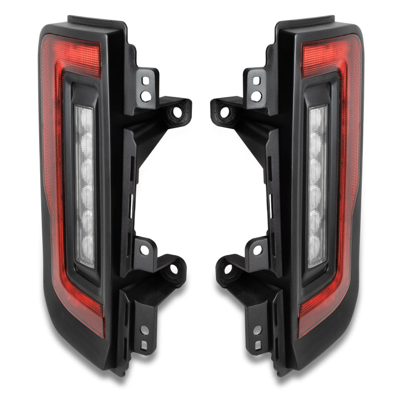 21-24 Bronco ORACLE Lighting 5892-504 Flush Style (Lensless) LED Tail Lights - Standard Red Lens