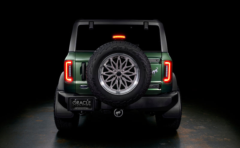 21-24 Bronco ORACLE Lighting 5892-504 Flush Style (Lensless) LED Tail Lights - Standard Red Lens