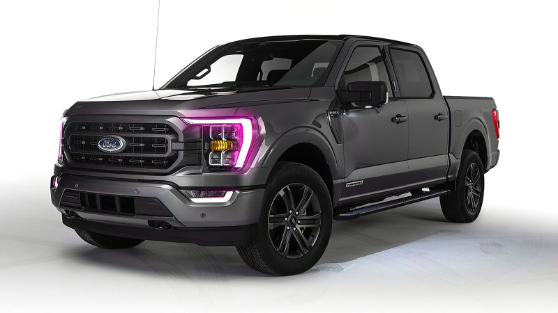 21-22 Ford F-150 Oracle 1460-504 RGB+W Headlight DRL Upgrade Kit ColorSHIFT® - w/ Simple Controller