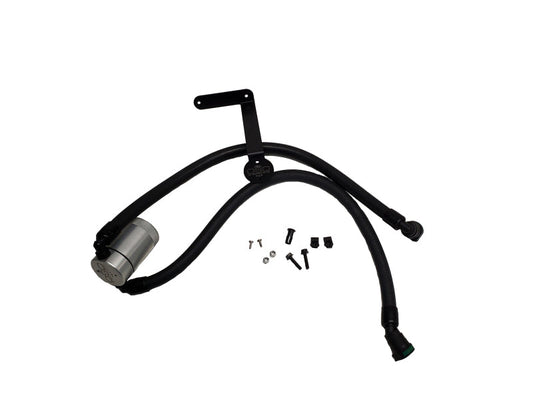 11-26 Ford F-150 2.7L / 3.5L / 5.0L & 18-21 Ford Expedition 3.5L J&L 3016P-C Passenger Side Oil Separator 3.0 - Clear Anodized