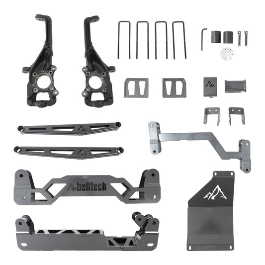 15-20 FORD F150 4WD Belltech 152501BK 6in Lift Kit w/ Rear Trail Performance Shocks Only