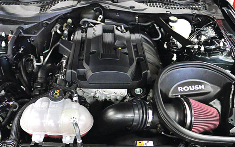 15-17 Ford Mustang V6 2.3L EB Roush Performance 421827 Cold Air Kit