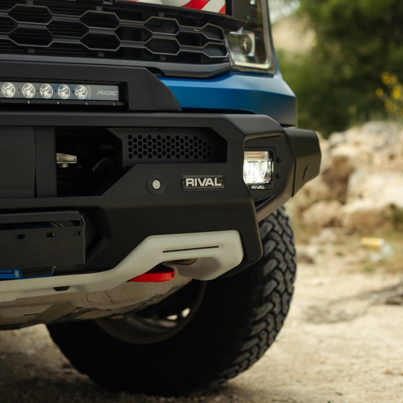 24-26 Ford Ranger Raptor 3.0L EB RIVAL 2D.1813.1.US Front Aluminum Bumper w/ Winch Mount and Recovery Points