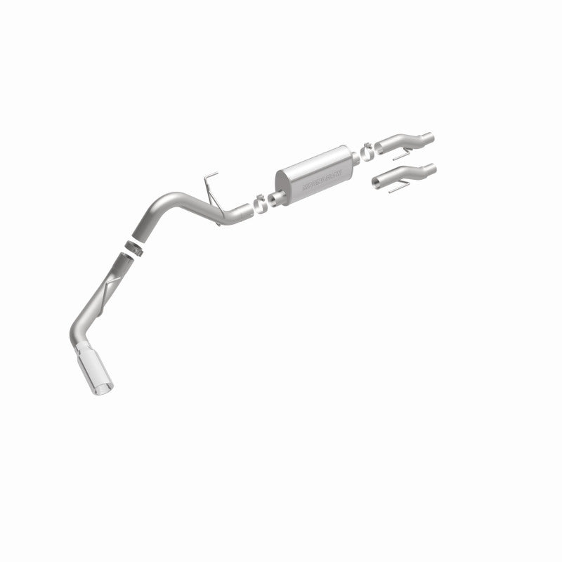 11-14 Ford F-150 V6 3.7L / V8 5.0L & 6.2L MagnaFlow 15000 2.5in SS Catback Exhaust Single Rear Side Exit