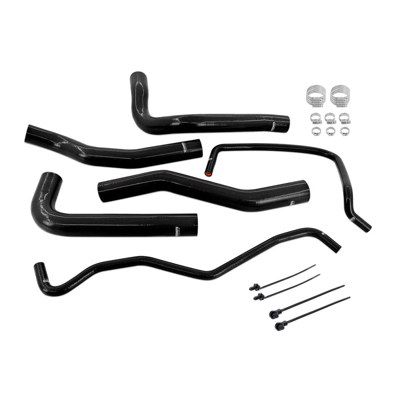 2024+ Ford Mustang 2.3L EcoBoost Mishimoto MMHOSE-MUS4-24BK Silicone Coolant Hose Kit - Black