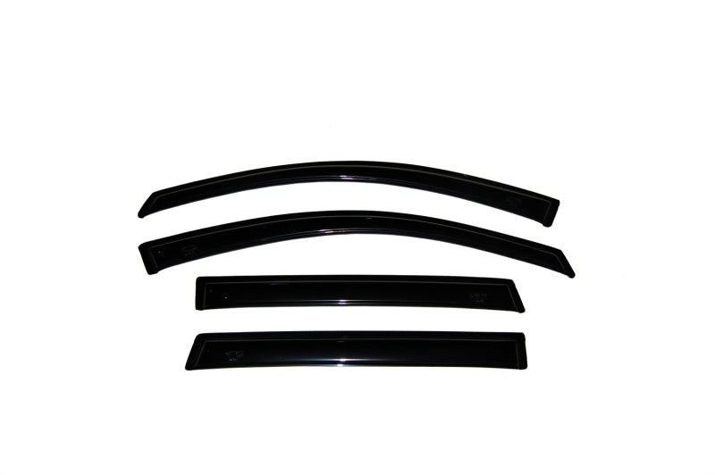 09-14 Ford F-150 Supercrew AVS 94155 Outside Mount Ventvisor Side Window Deflectors  4pc - Smoke