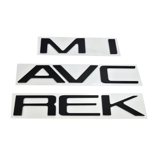 22-25 Ford Maverick UPR 85104-020 Matte Black Tailgate Insert Letters
