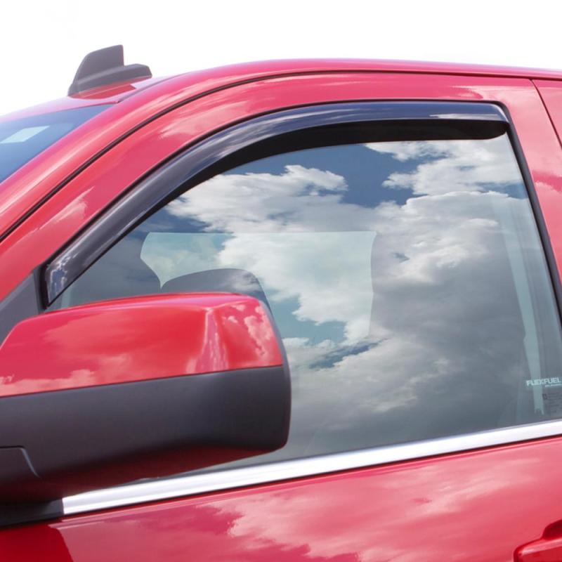 04-14 Ford F150 Supercab AVS 192741 In-Channel Ventvisors Side Window Deflectors in Smoke