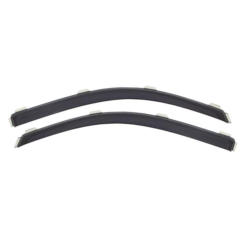 04-14 Ford F150 Supercab AVS 192741 In-Channel Ventvisors Side Window Deflectors in Smoke