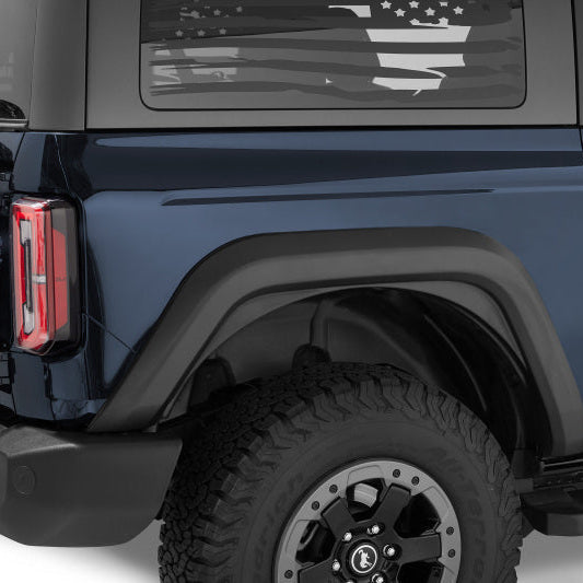 21-27 Ford Bronco Bestop 49700-01 2-Door Fender Flares Black