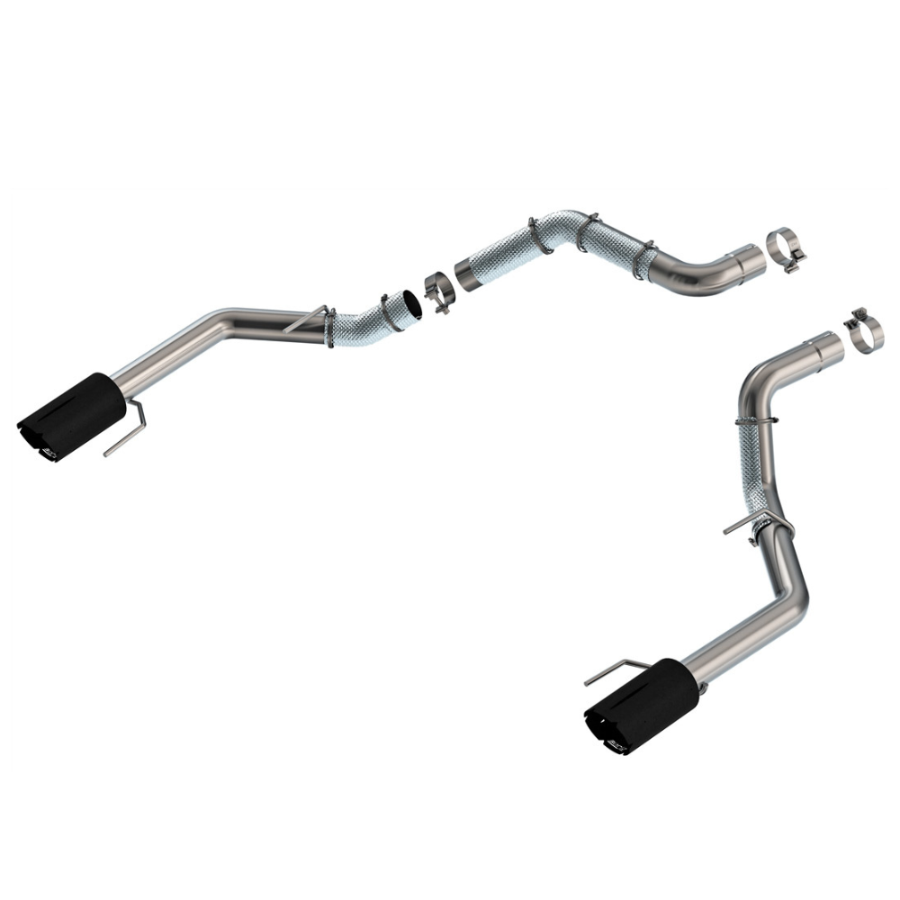 21-26 Ford F-150 Raptor / 23-26 Raptor R Borla 60727BRCB 3in Tail Pipe Kit 5in Tip - Brawler Ceramic Black