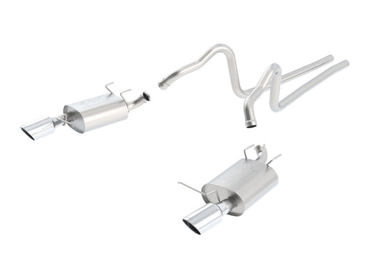Borla 140398 11-14 Ford Mustang 3.7L V6 AT/MT RWD 2dr ATAK T304 SS Catback Exhaust
