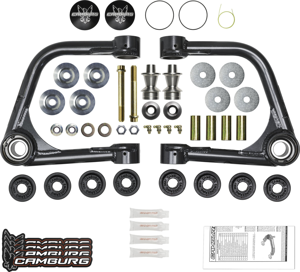 21-24 Ford Bronco Camburg CAM-110213 1.25in Performance Uniball Upper Arms (w/ covers)