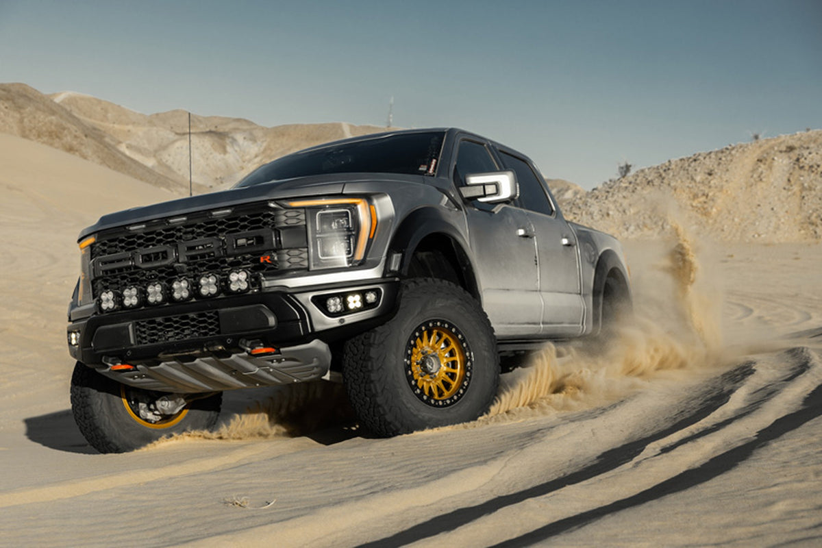 21-25 Ford Raptor V6 3.5L Camburg CAM-110227-ORG 1.5in Front Spring Preload Spacer Kit - Fox Orange
