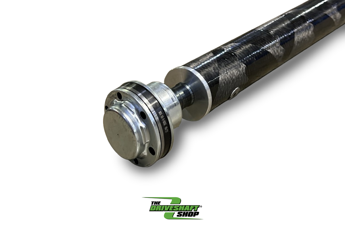 15-17 Ford Mustang Ecoboost Driveshaft Shop 610279 6-Speed Manual 3.25″ 1-Piece 3.25″ Carbon Fiber Driveshaft with Direct Fit CV - FDSH61-C