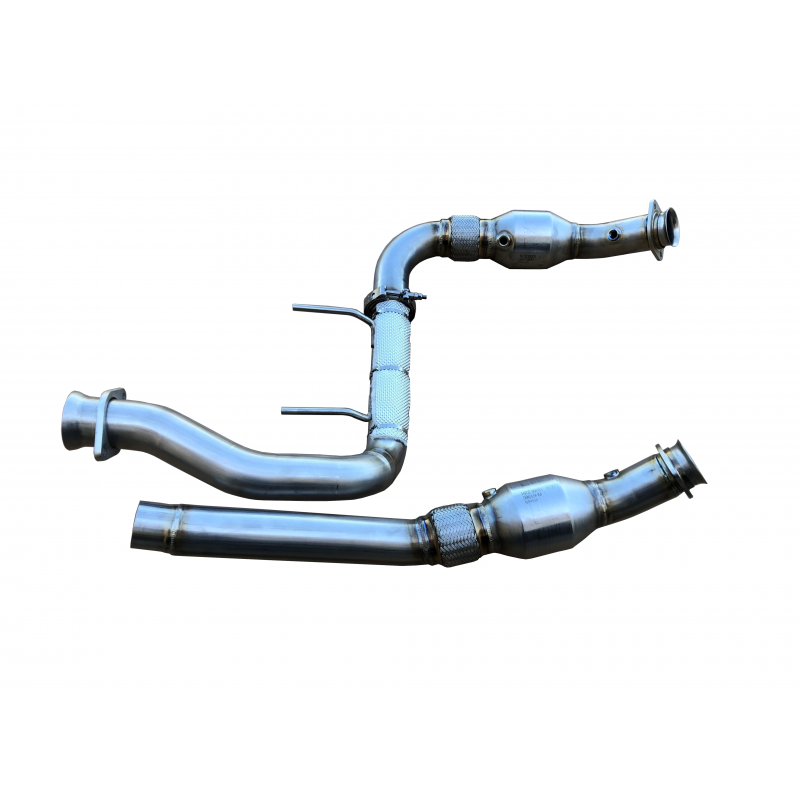15-25 Ford F150 Coyote 5.0L Raptor SPD Performance DP50FR15SS 304SS Catted Downpipes