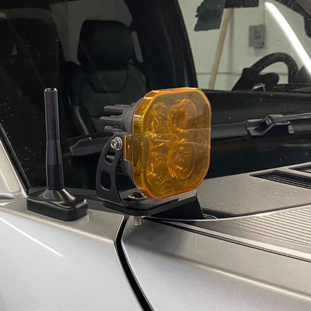15-20 Ford F-150  / 17-20 Raptor Diode Dynamics DD6574 Stage Series Backlit Ditch Light Kit - Yellow Combo