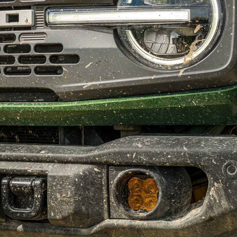 21-25 Ford Bronco / 19-23 Ranger Diode Dynamics DD6993 SS3 LED Fog Light Kit Max Type AS ABL - White SAE Fog